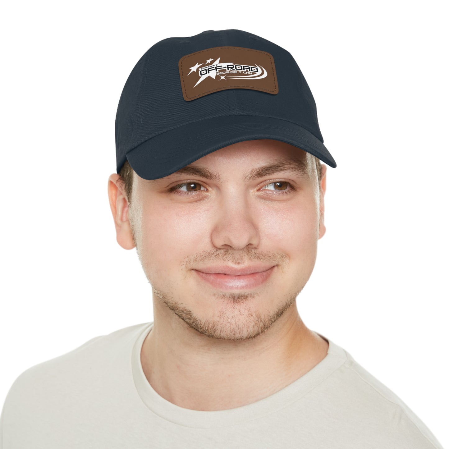Off-Road Hat with Leather Patch by Teravnt