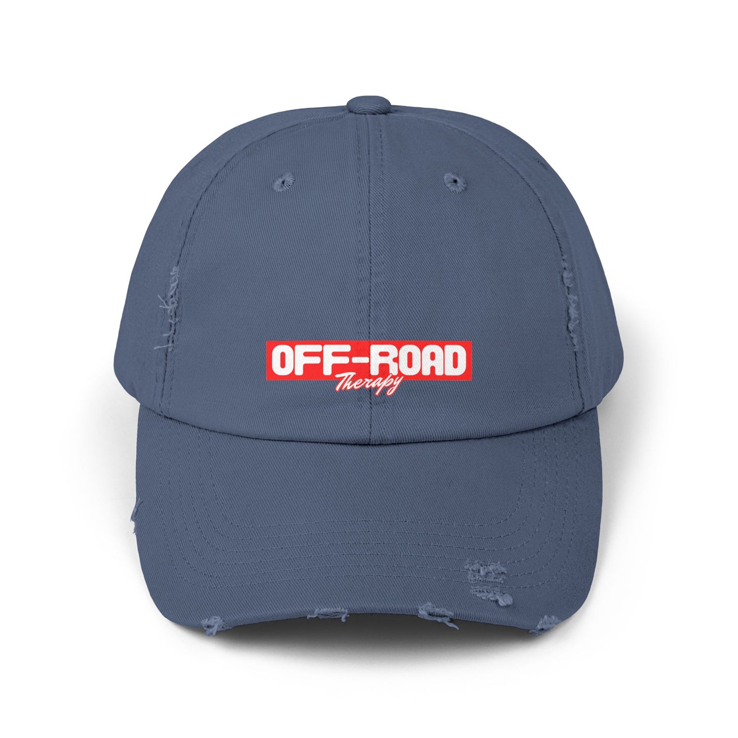 Unisex Distressed Cap - OFF-ROAD Therapy