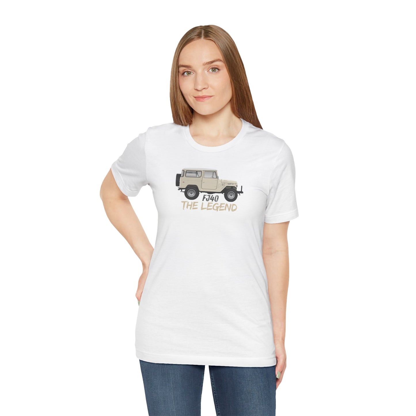 Legend. White T-Shirt by Teravnt.