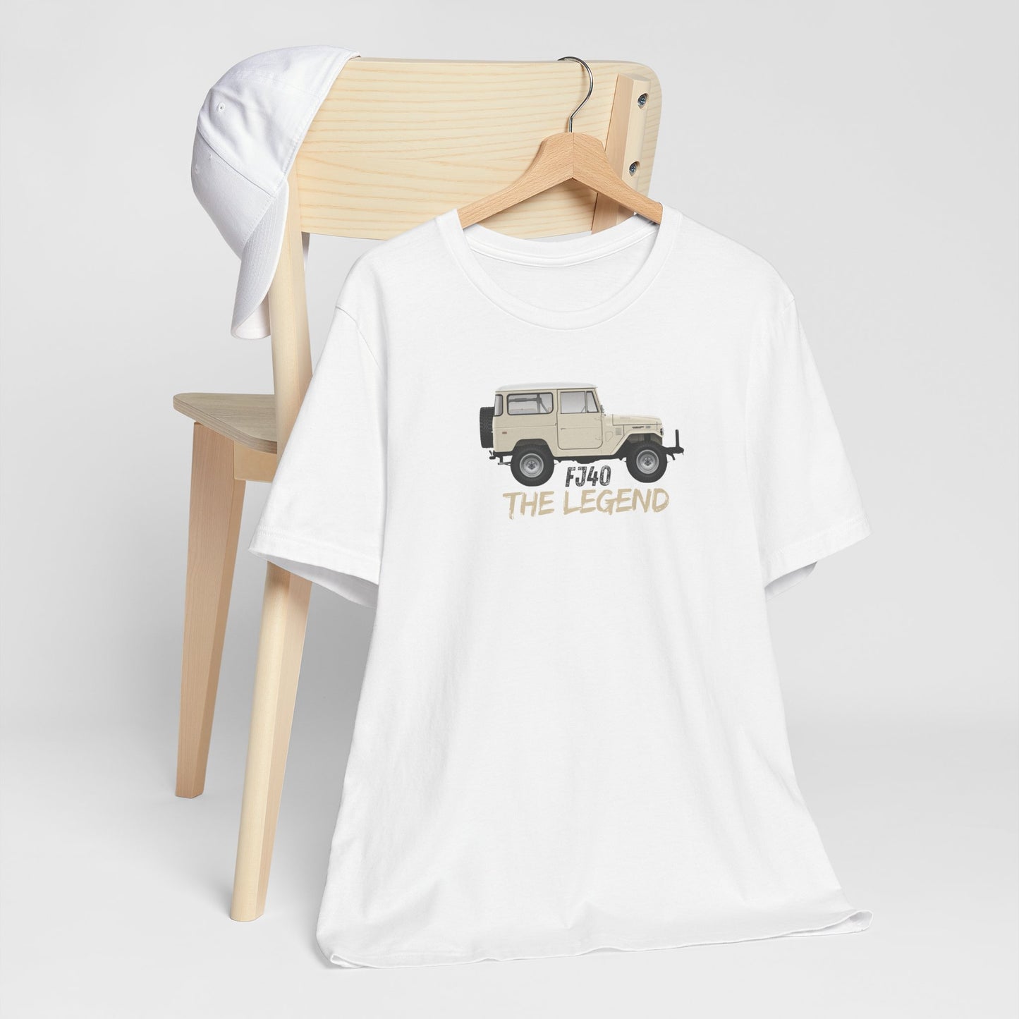 Legend. White T-Shirt by Teravnt.