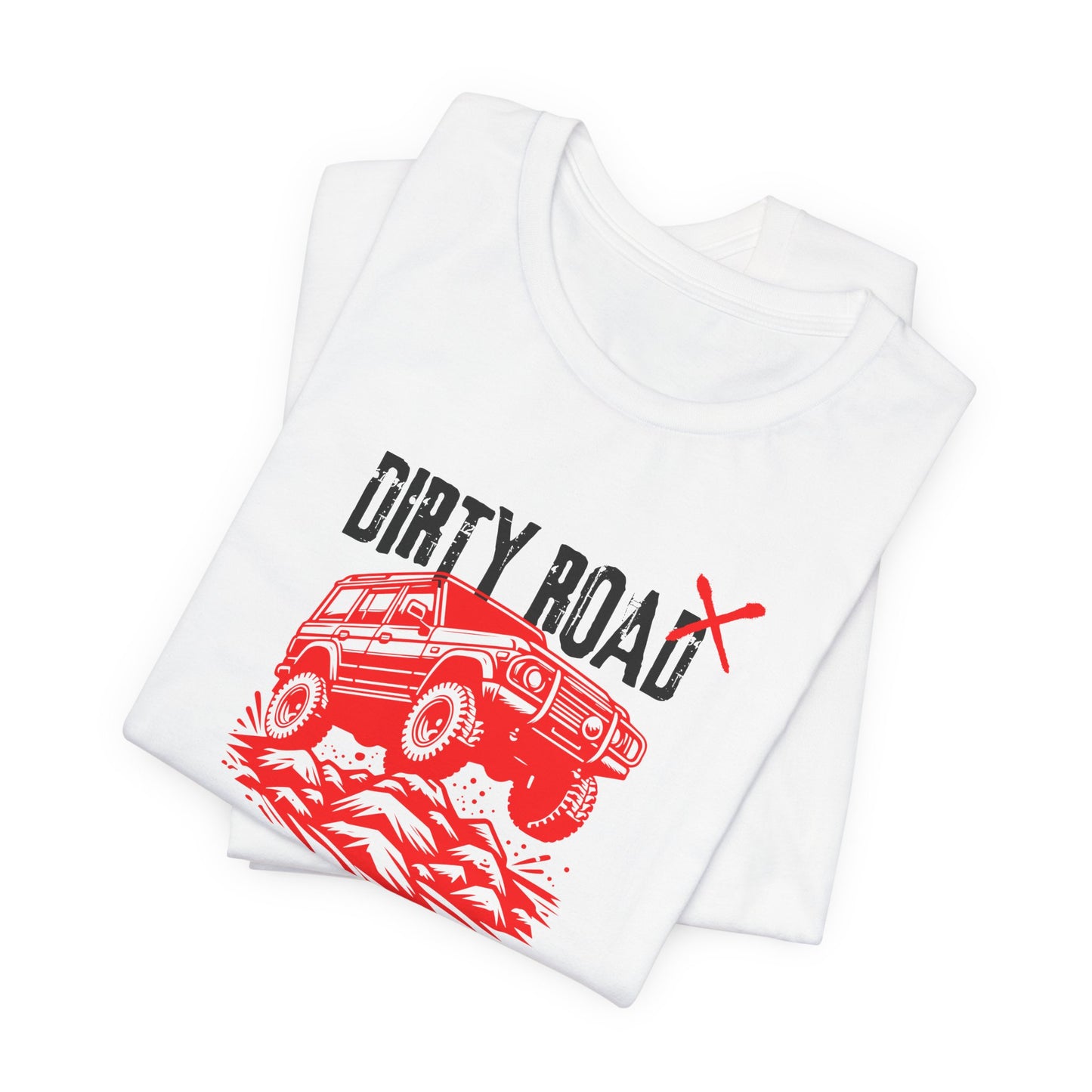 Teravnt Dirty Road.  White T-Shirt by Teravnt.