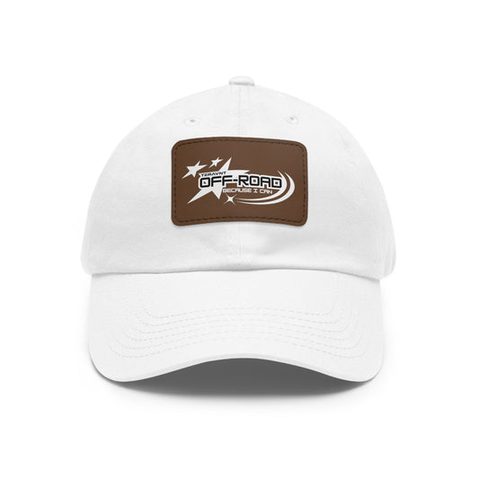 Off-Road Hat with Leather Patch by Teravnt