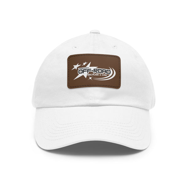Off-Road Hat with Leather Patch by Teravnt
