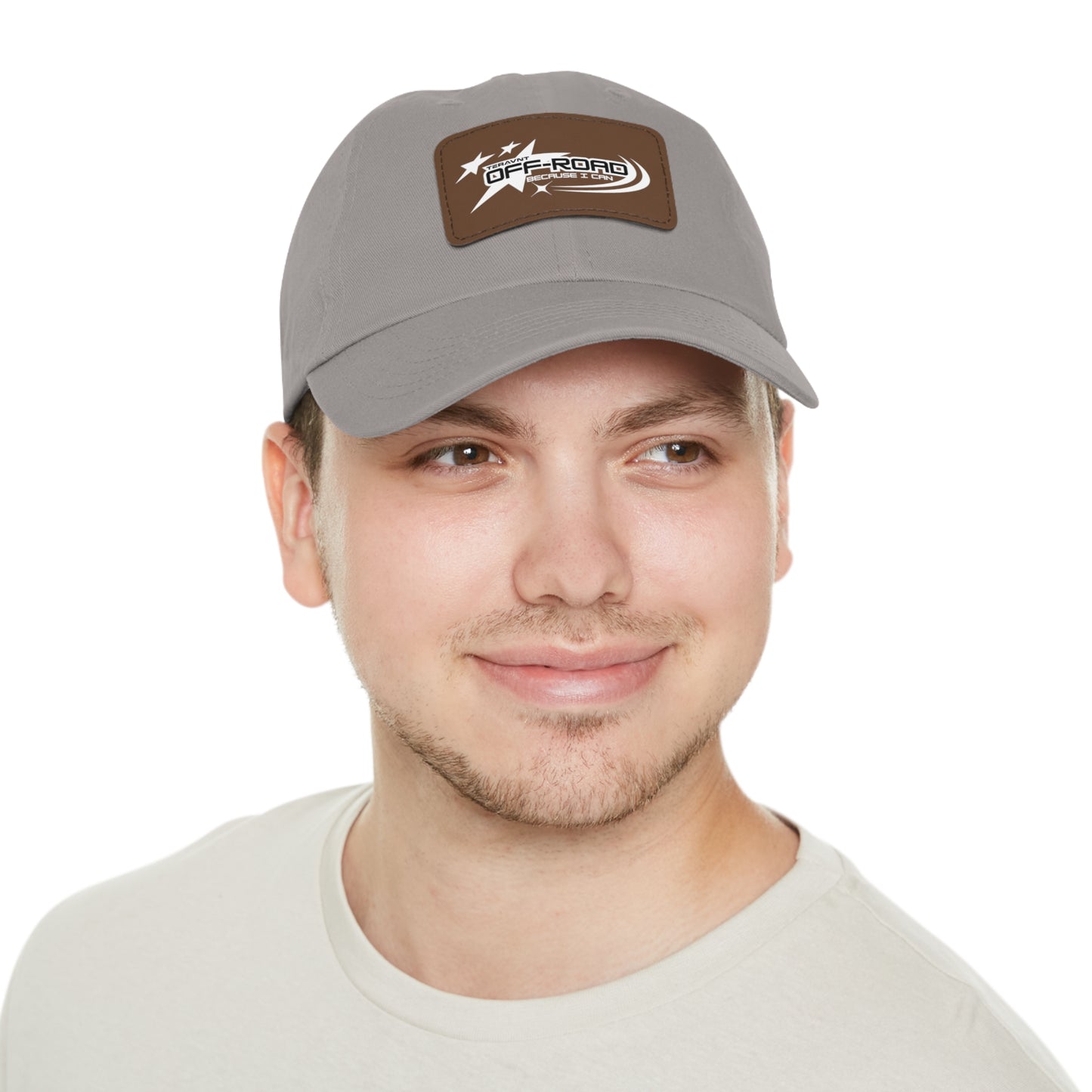 Off-Road Hat with Leather Patch by Teravnt