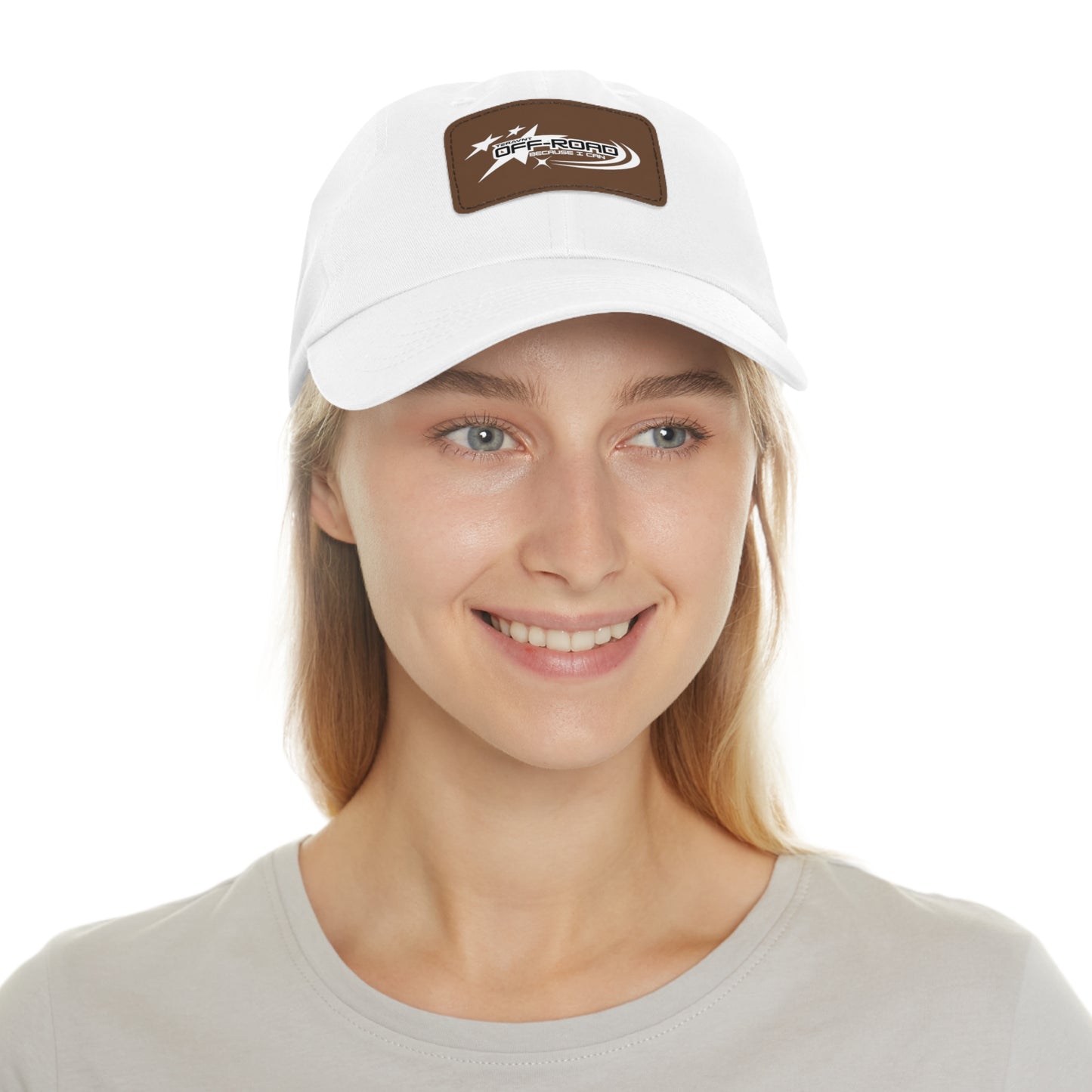Off-Road Hat with Leather Patch by Teravnt
