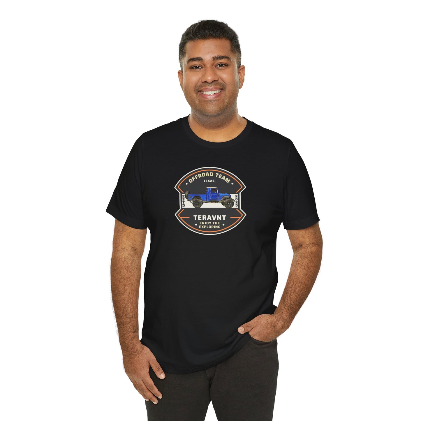 Custom FJ45 Side Black W/Colors T-Shirt by Teravnt.