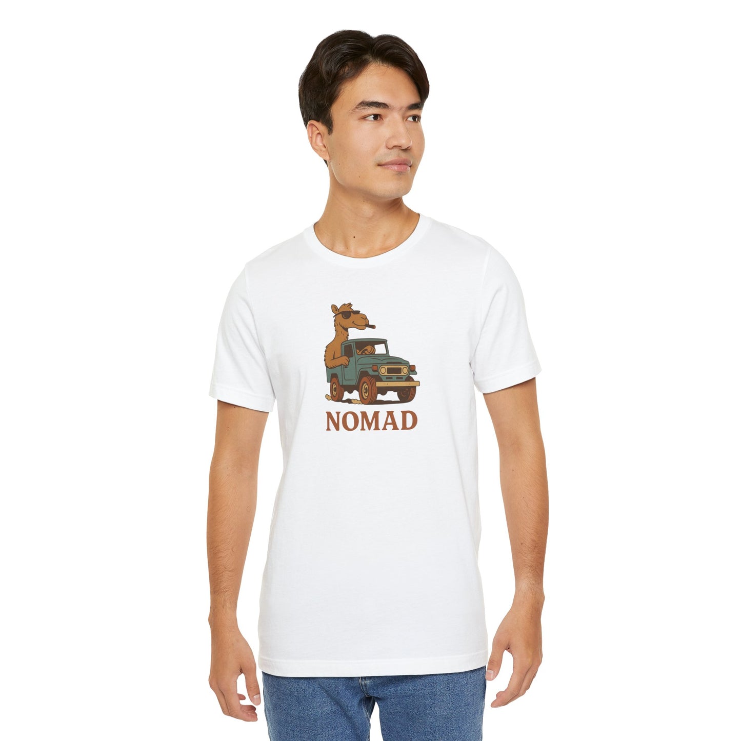 Nomad White T-Shirt by Teravnt