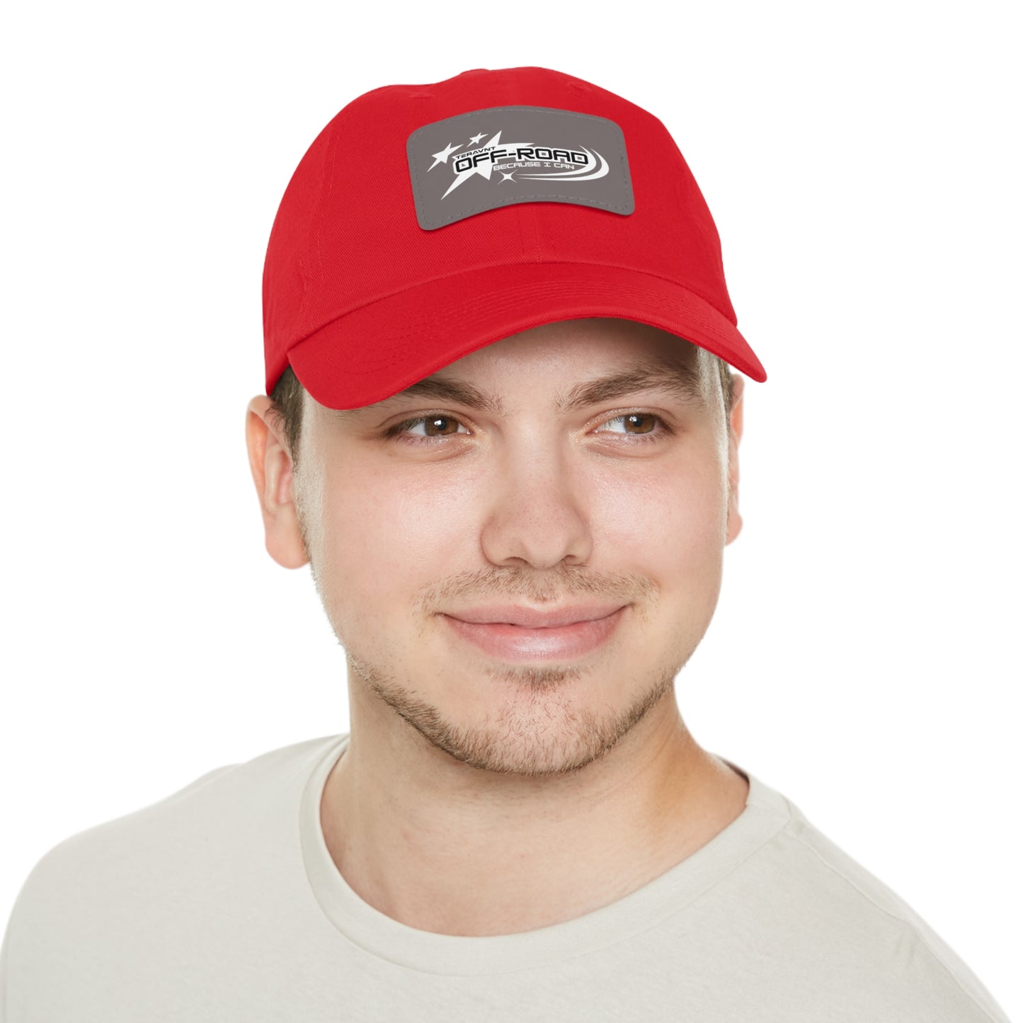 Off-Road Hat with Leather Patch by Teravnt