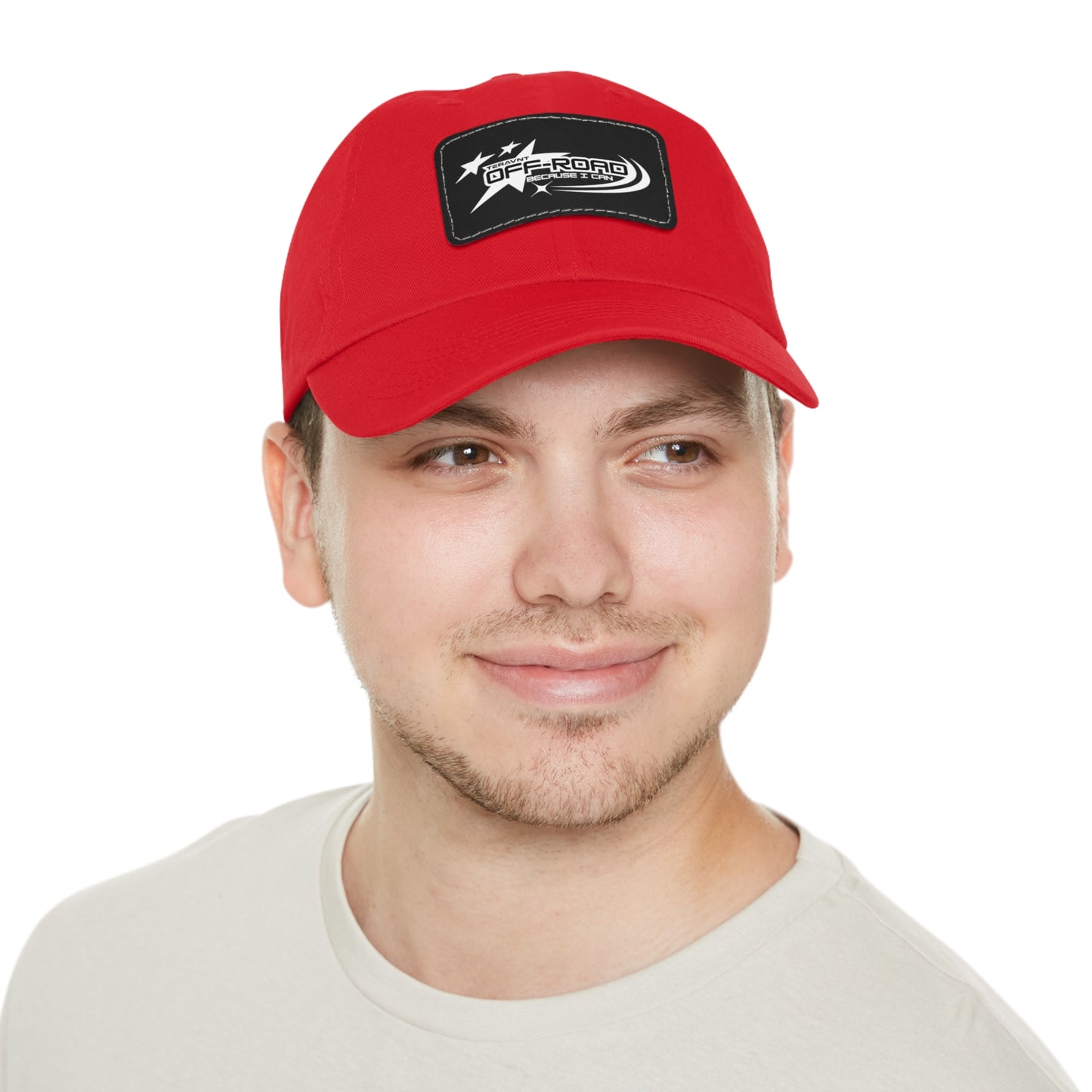 Off-Road Hat with Leather Patch by Teravnt