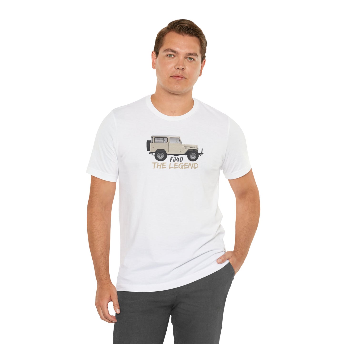Legend. White T-Shirt by Teravnt.