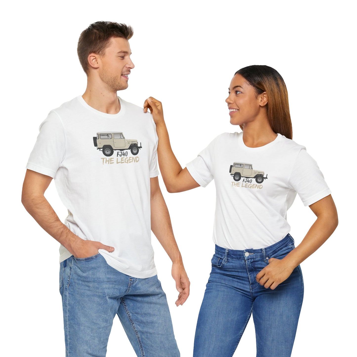 Legend. White T-Shirt by Teravnt.