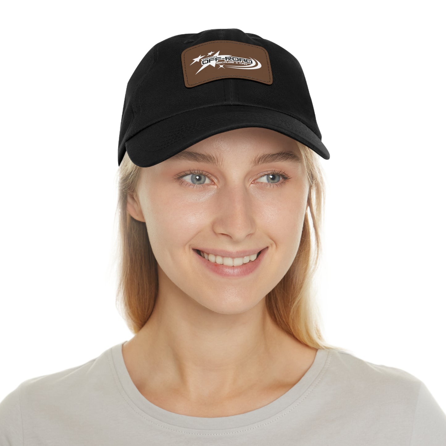 Off-Road Hat with Leather Patch by Teravnt