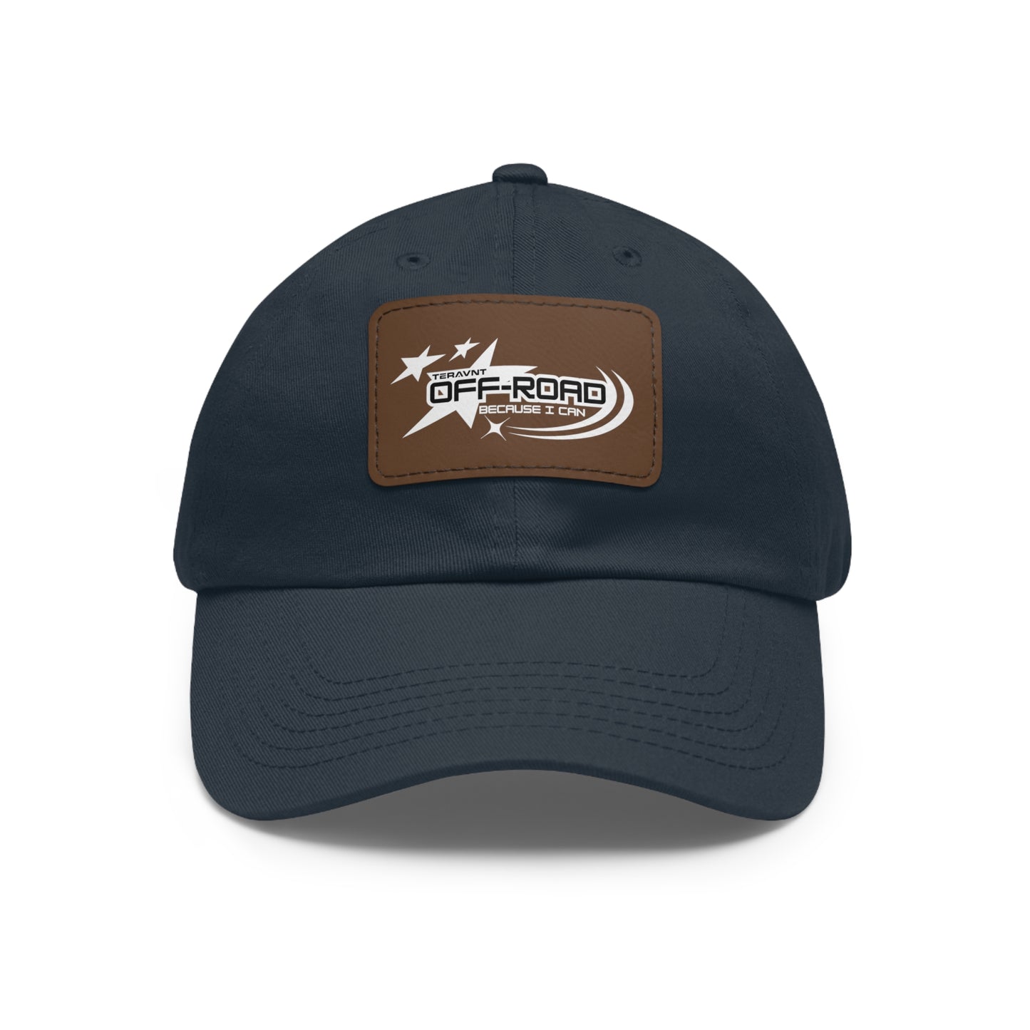 Off-Road Hat with Leather Patch by Teravnt