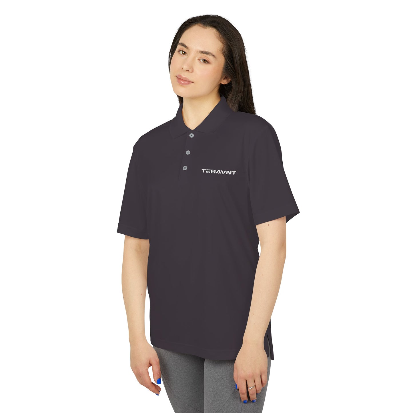 Unisex Performance Polo Shirt | Athleisure, Sportswear, Fitness Gift, Casual Style, Team Apparel