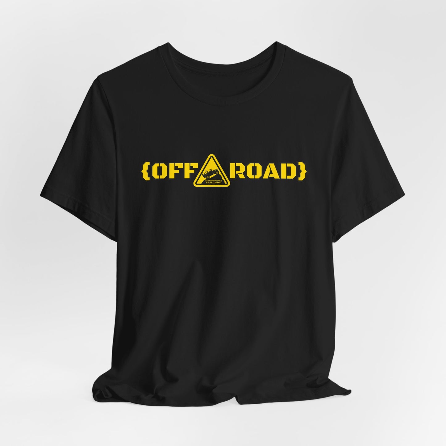 Parking. Black T-Shirt