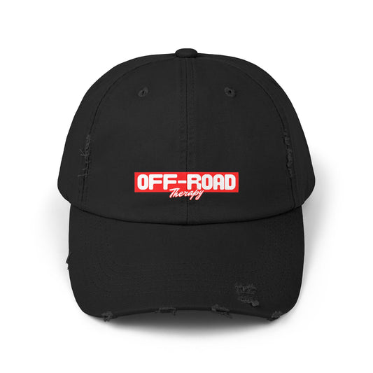 Unisex Distressed Cap - OFF-ROAD Therapy