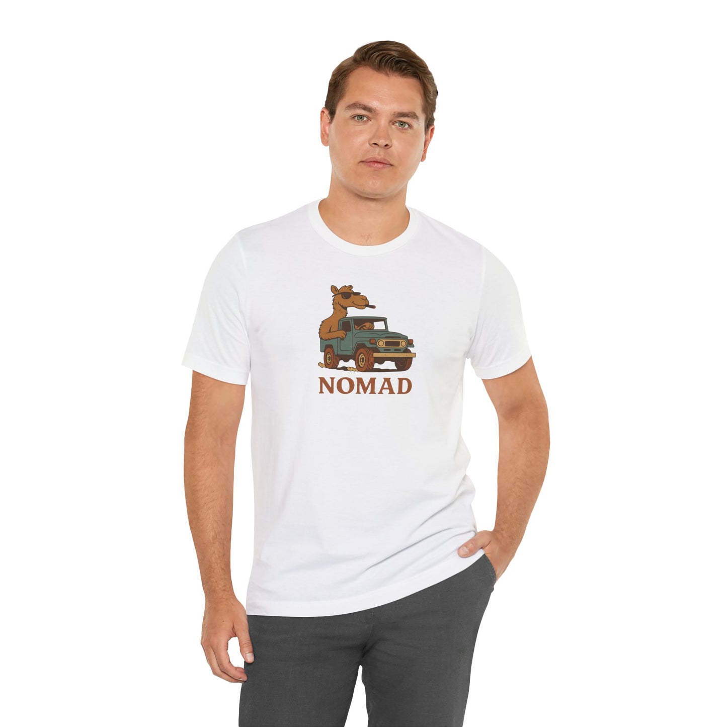 Nomad White T-Shirt by Teravnt