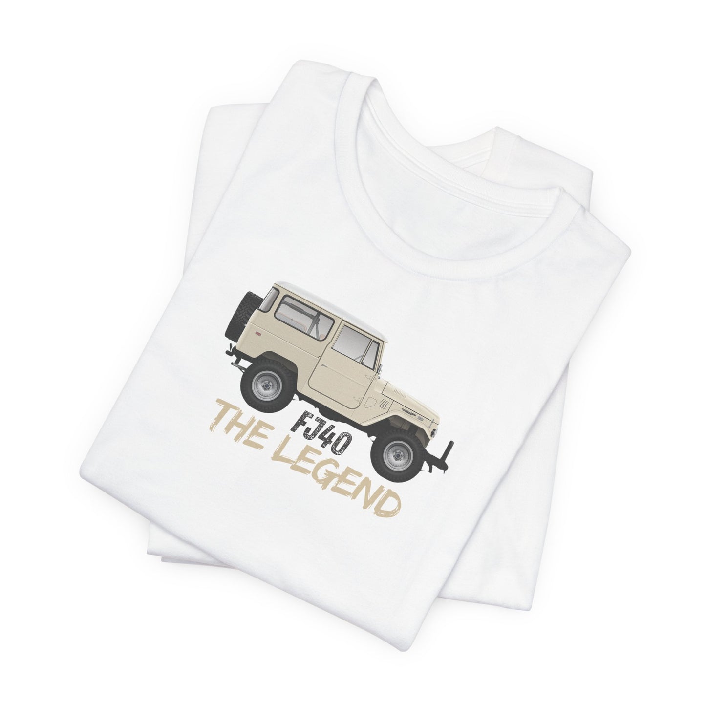 Legend. White T-Shirt by Teravnt.