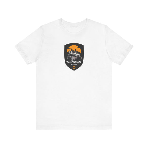 Teravnt Off Road FJ45 White W/Orange T-Shirt by Teravnt.