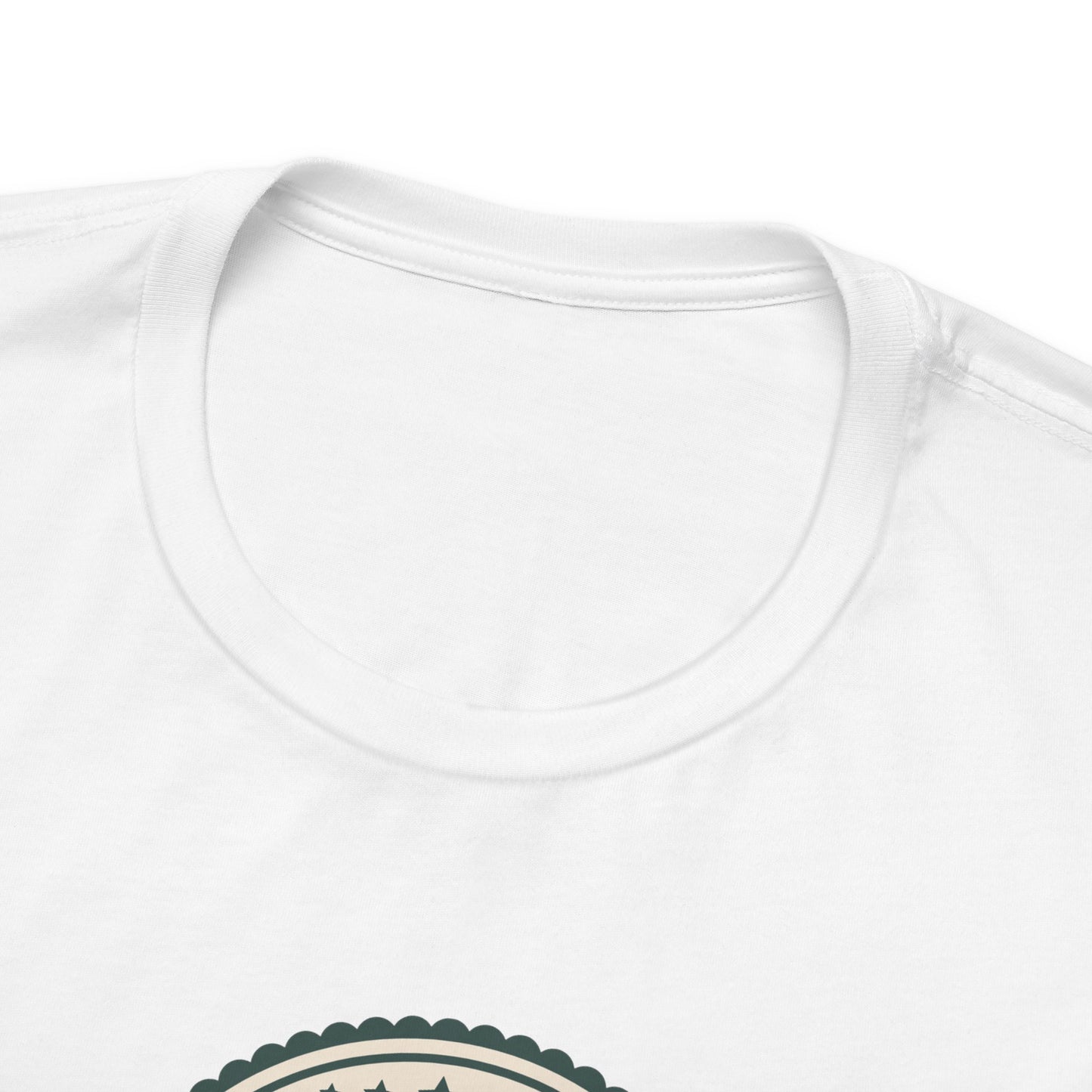 Classic Rider.  White W/Teal T-Shirt by Teravnt.