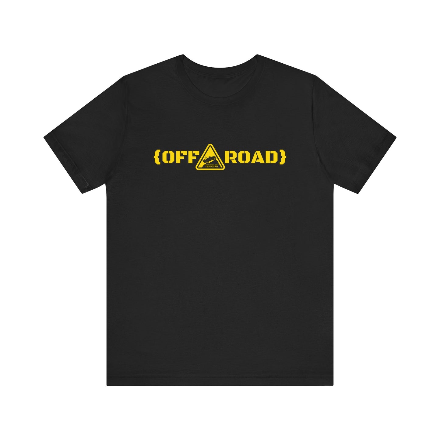 Parking. Black T-Shirt