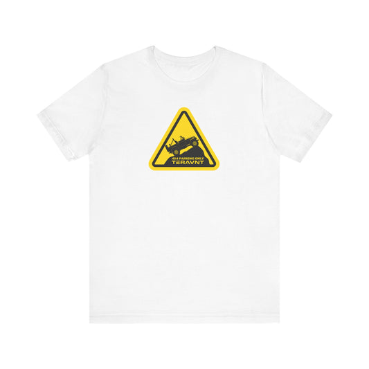 Parking Sign. White T-Shirt by Teravnt.
