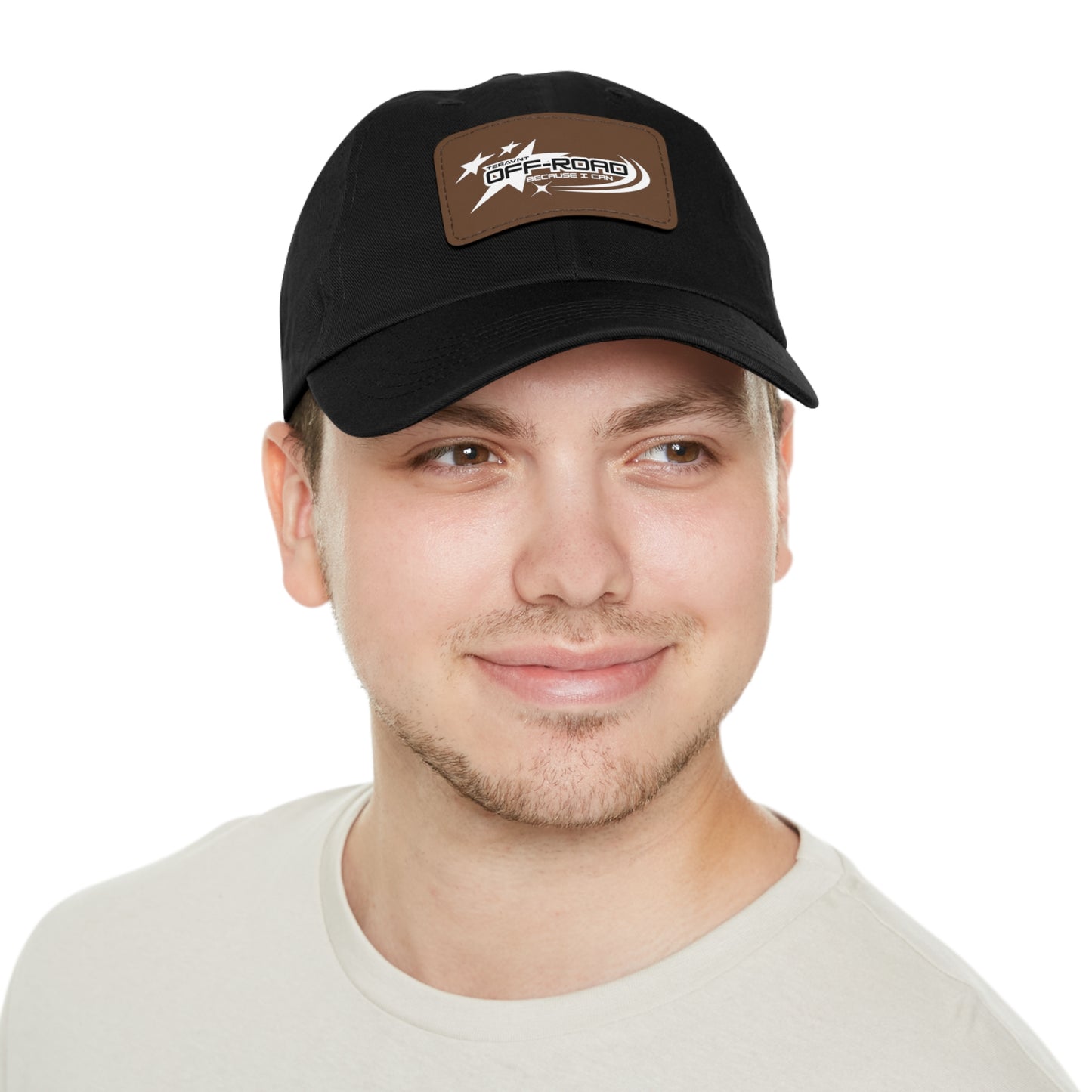 Off-Road Hat with Leather Patch by Teravnt