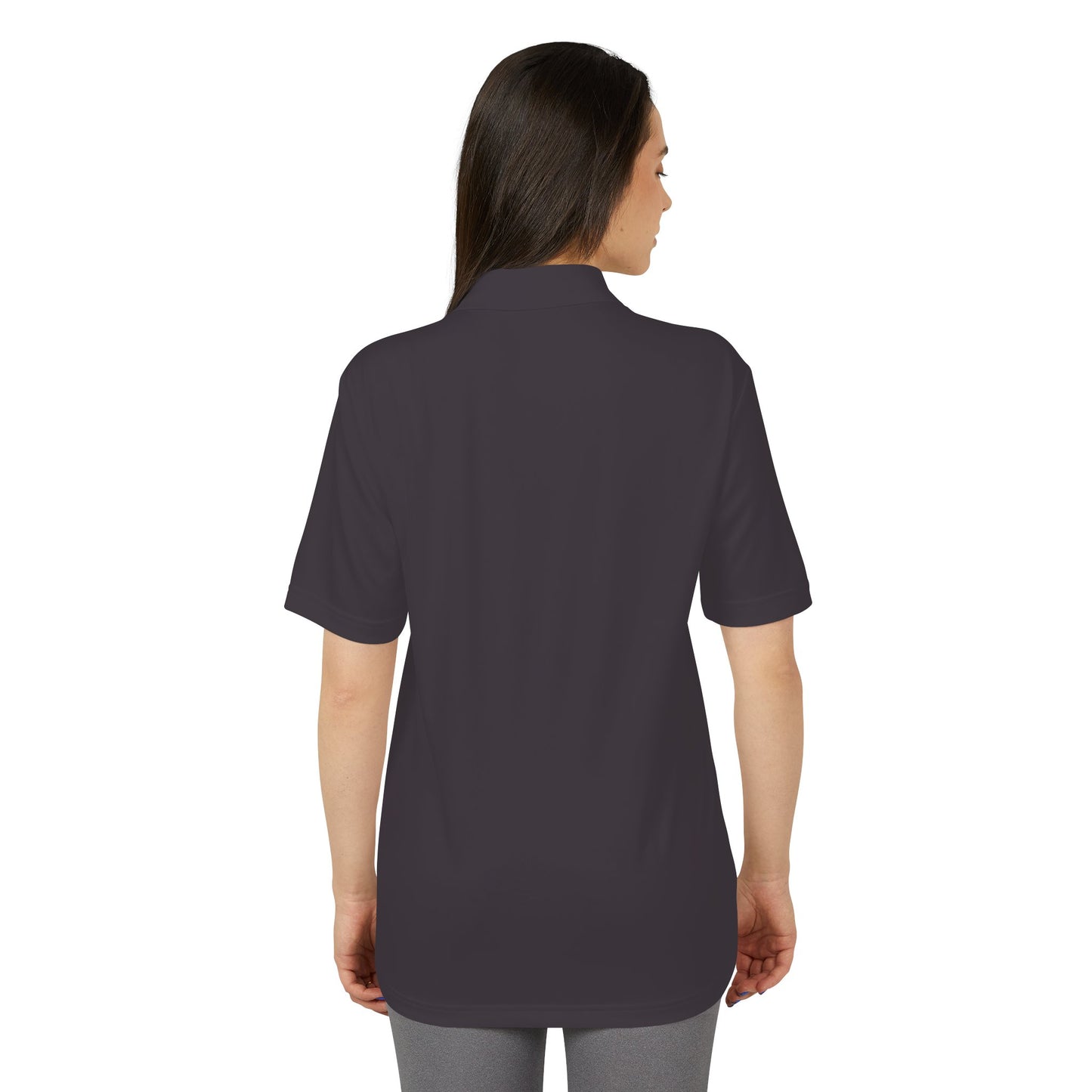 Unisex Performance Polo Shirt | Athleisure, Sportswear, Fitness Gift, Casual Style, Team Apparel
