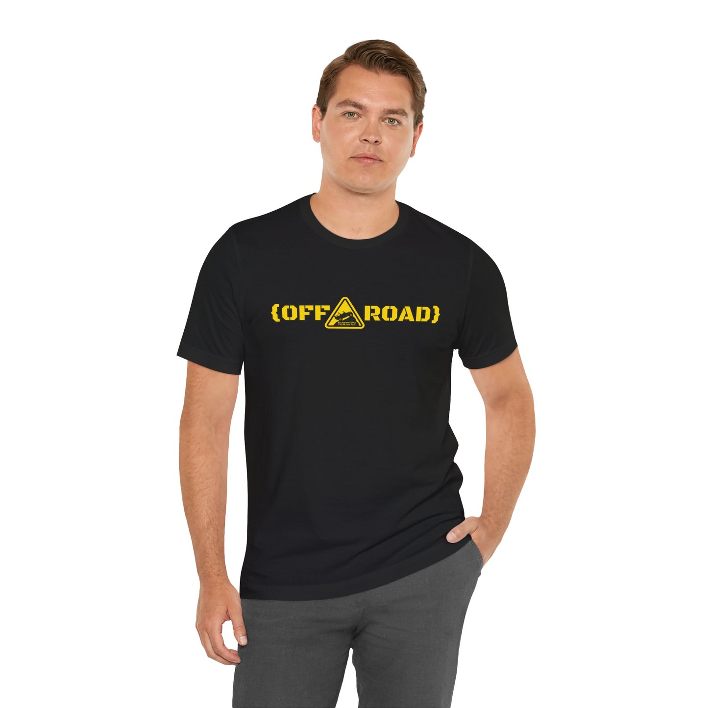Parking. Black T-Shirt
