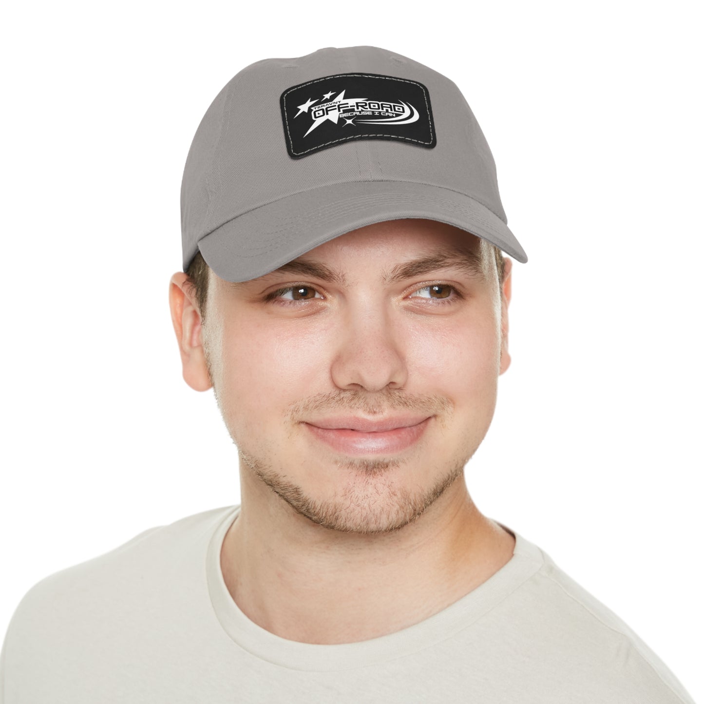 Off-Road Hat with Leather Patch by Teravnt