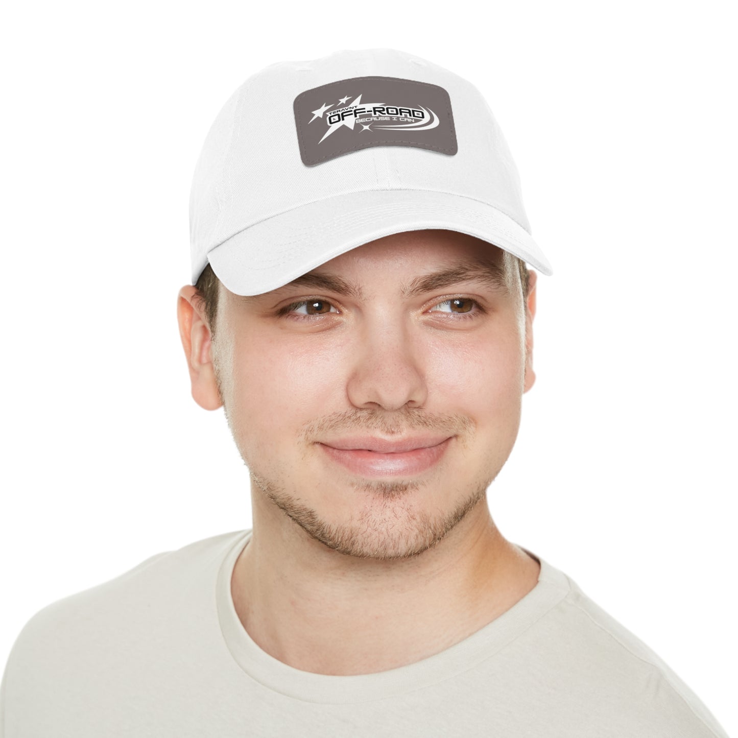 Off-Road Hat with Leather Patch by Teravnt