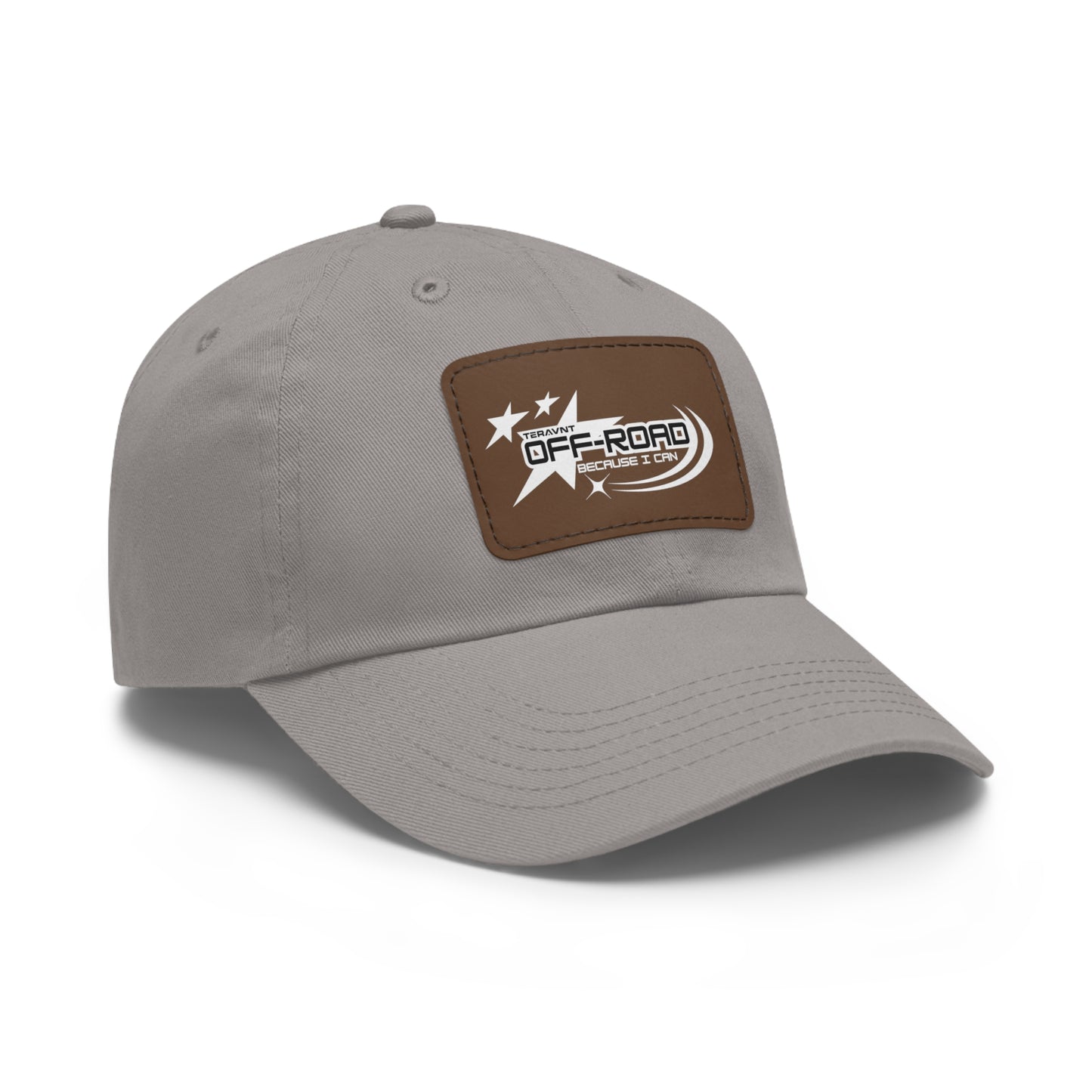 Off-Road Hat with Leather Patch by Teravnt