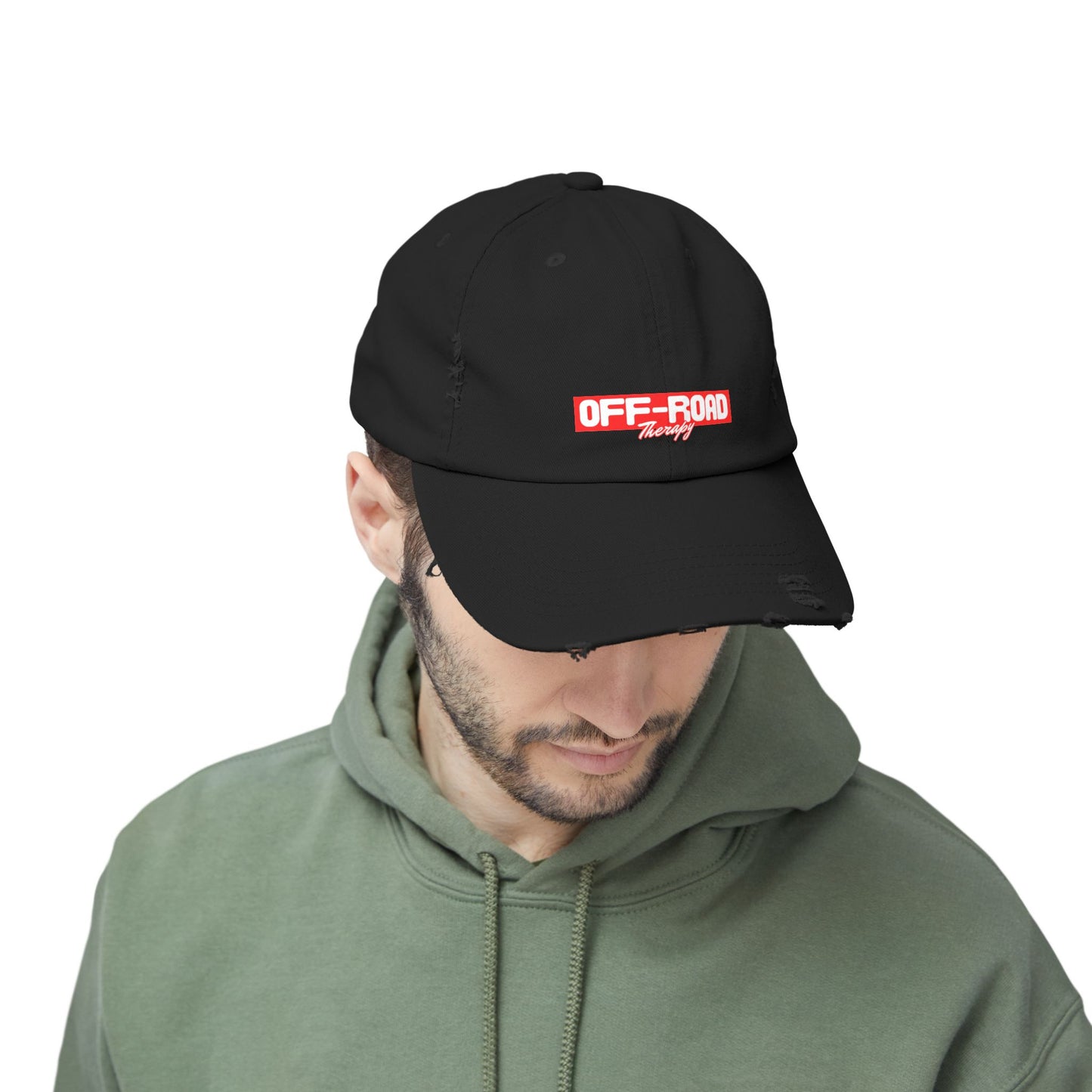 Unisex Distressed Cap - OFF-ROAD Therapy