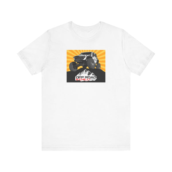 Off Road N Chill - White T-shirt