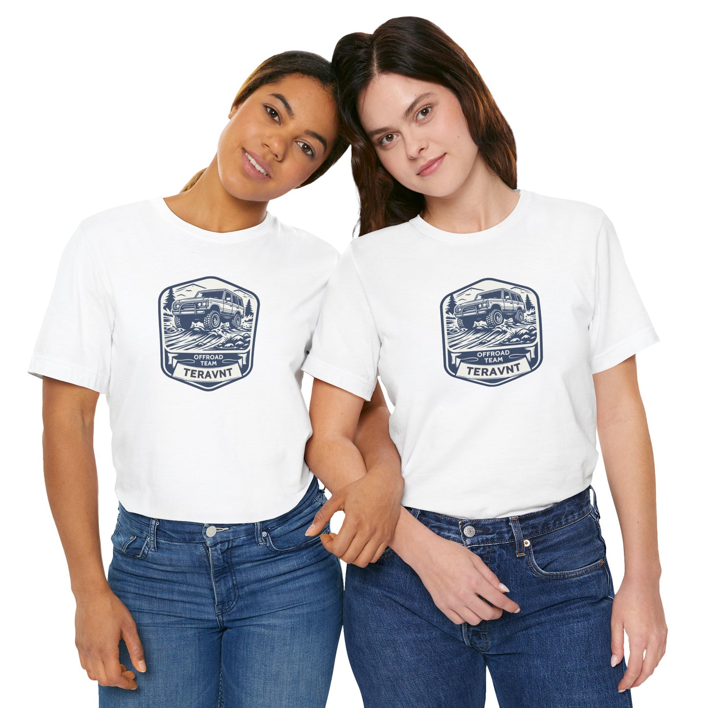 OR Team.  White T-Shirt by Teravnt.