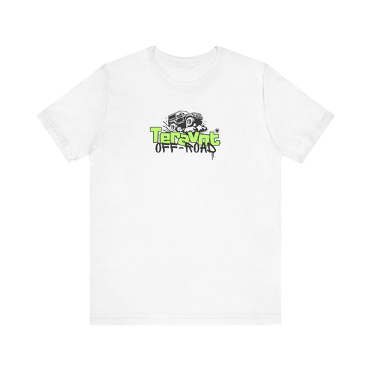 Teravnt Off-Road. White W/Colors T-Shirt by Teravnt.