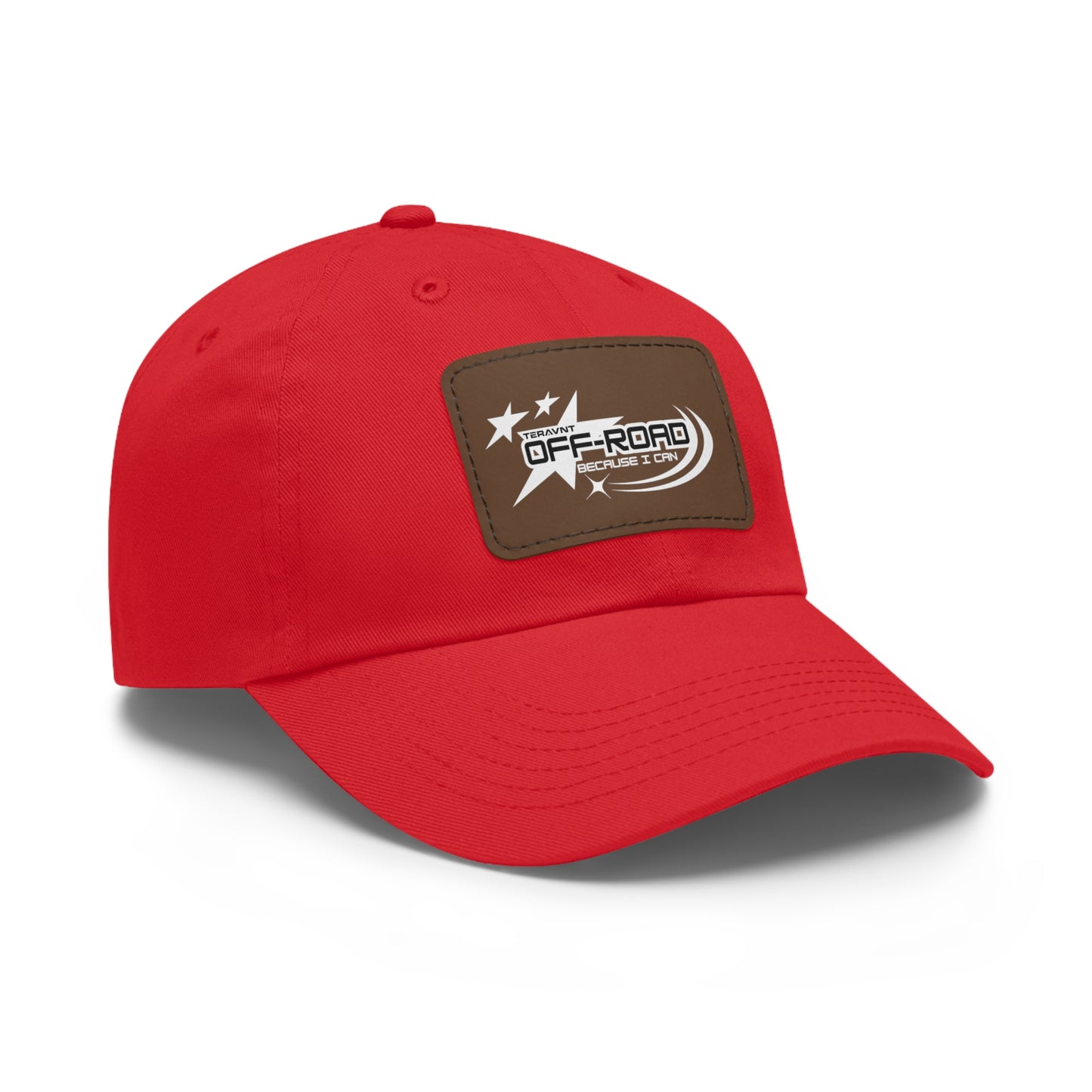 Off-Road Hat with Leather Patch by Teravnt