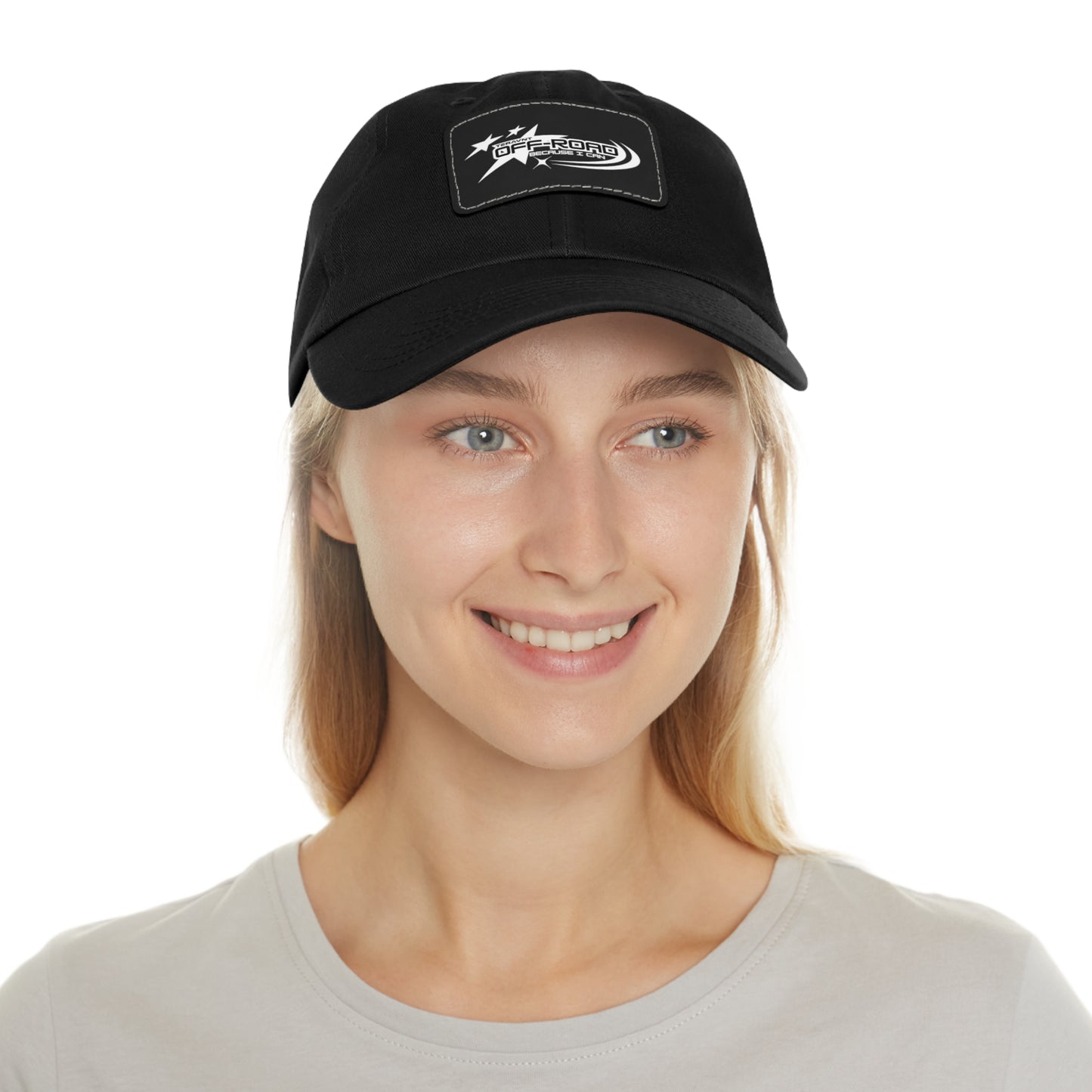 Off-Road Hat with Leather Patch by Teravnt
