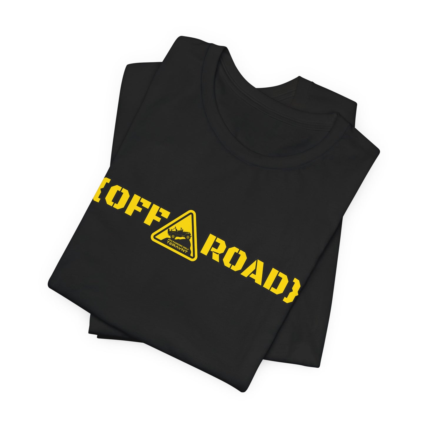 Parking. Black T-Shirt