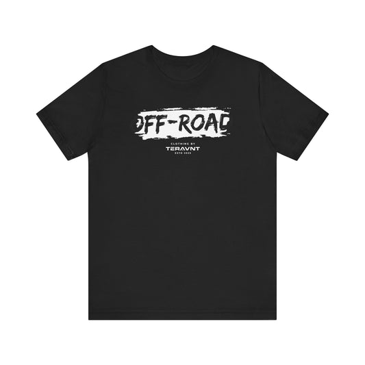 Off-Road Clothing. Black W/White T-Shirt by Teravnt.