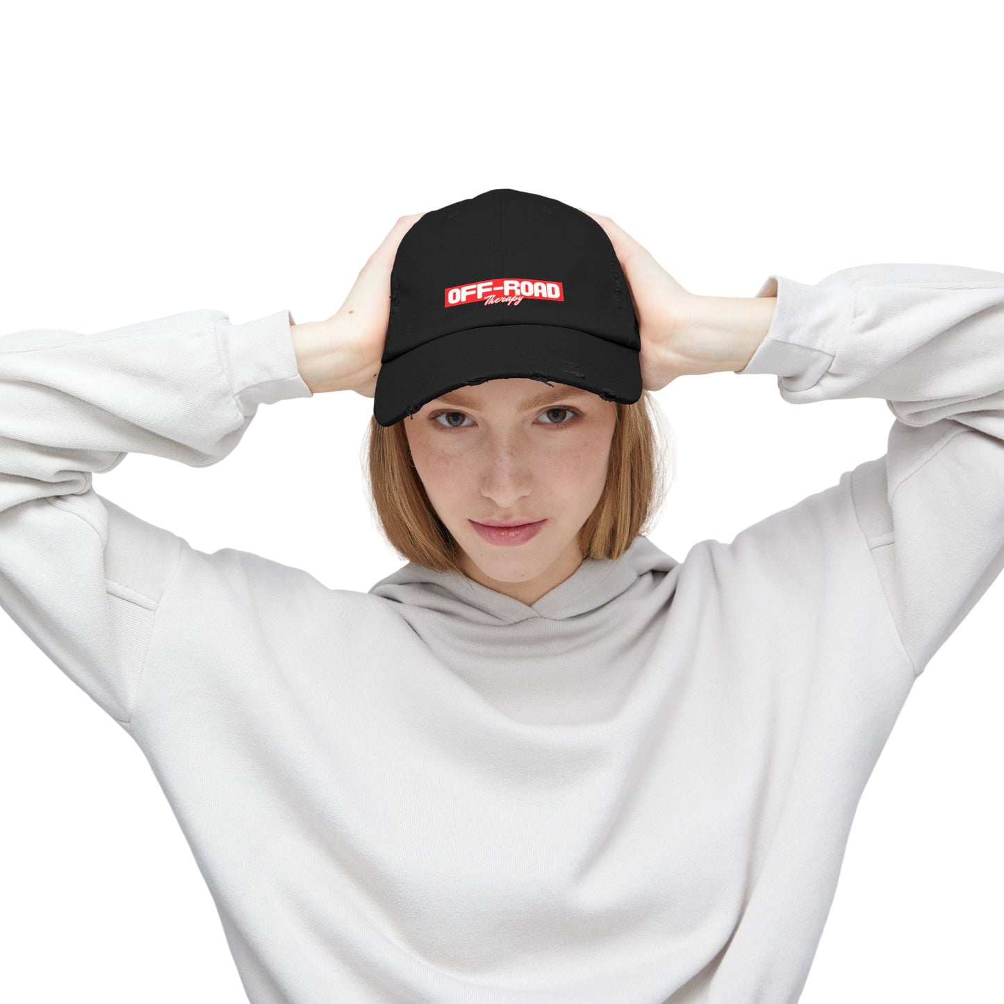 Unisex Distressed Cap - OFF-ROAD Therapy