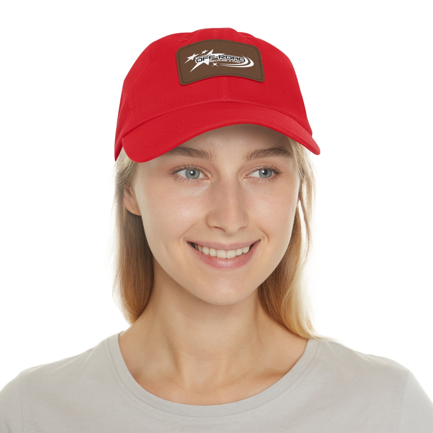 Off-Road Hat with Leather Patch by Teravnt