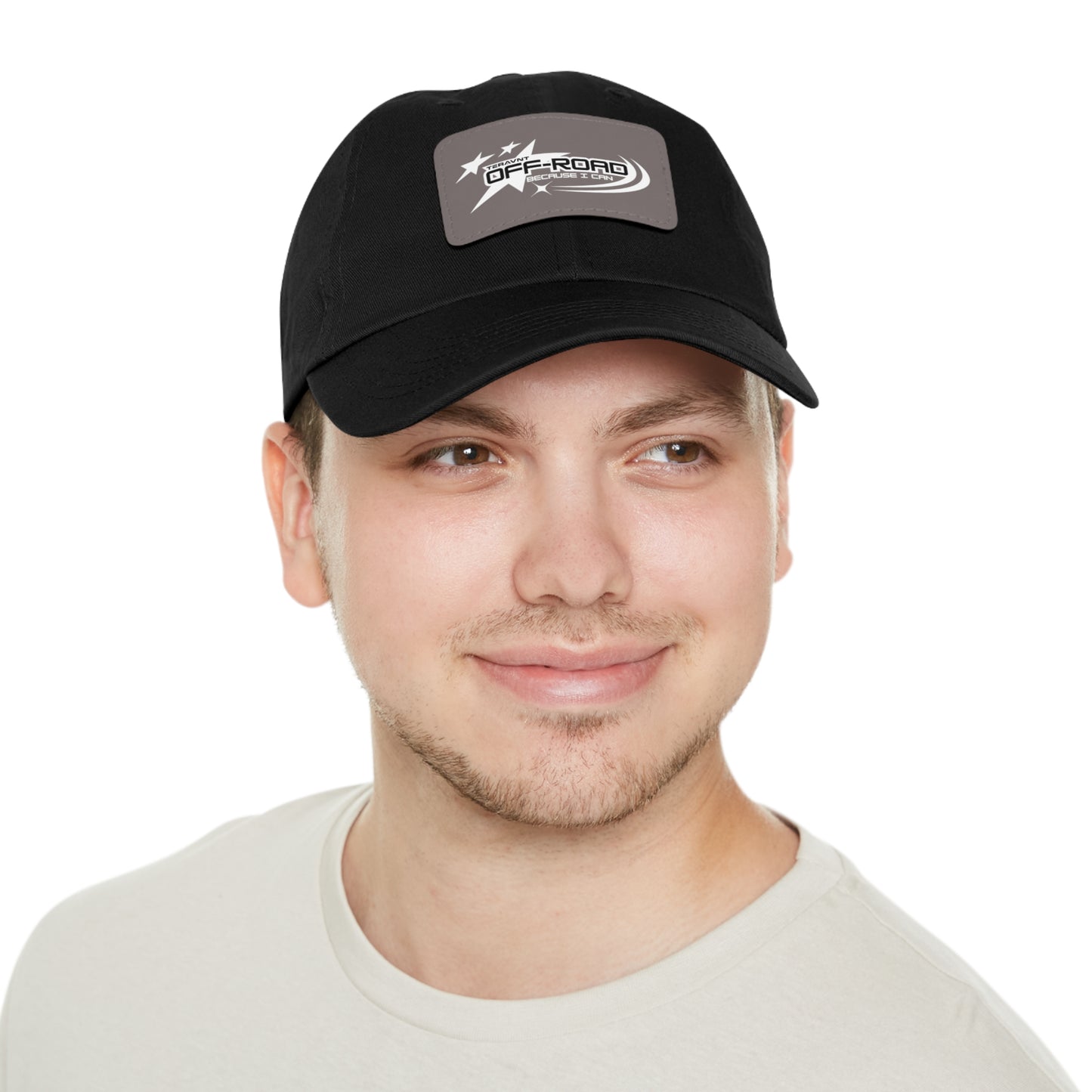 Off-Road Hat with Leather Patch by Teravnt