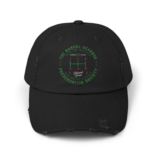 Manuals Preservation Society  Unisex Distressed Cap