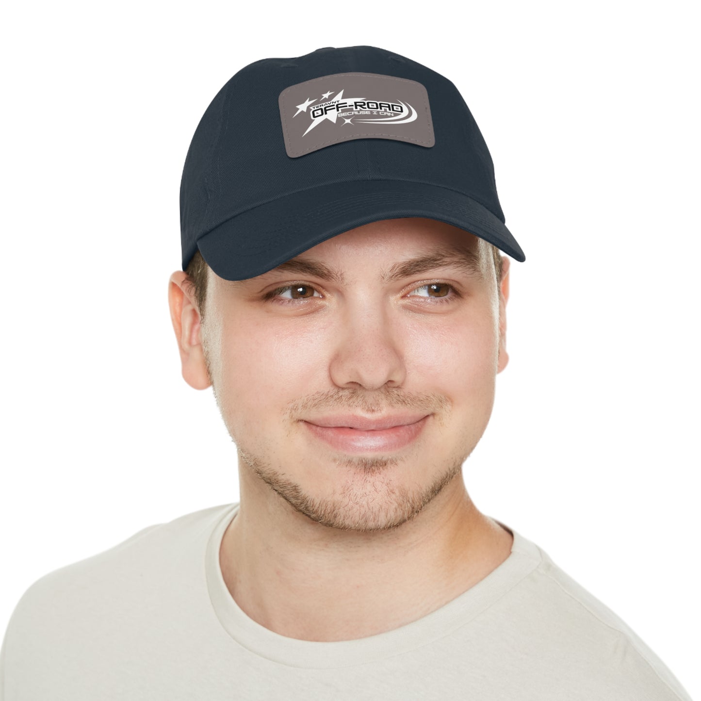 Off-Road Hat with Leather Patch by Teravnt
