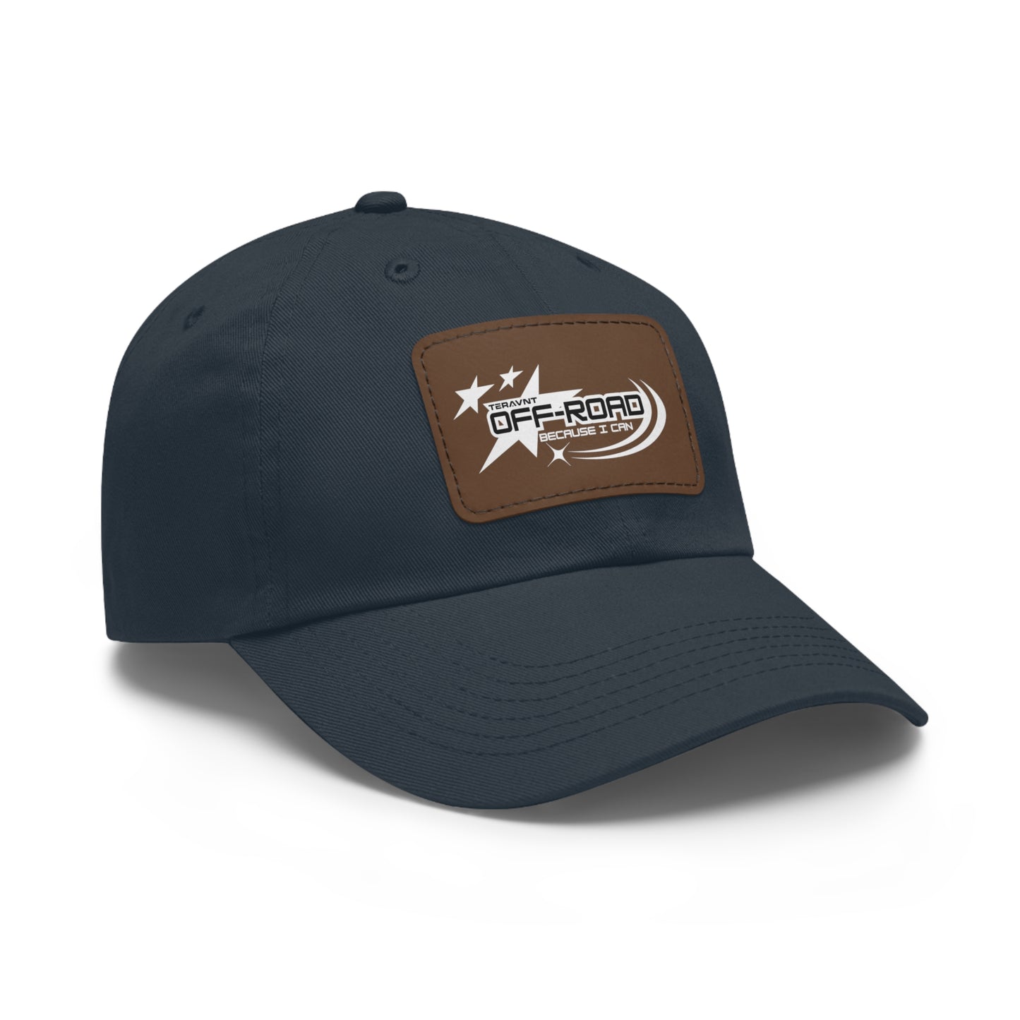Off-Road Hat with Leather Patch by Teravnt