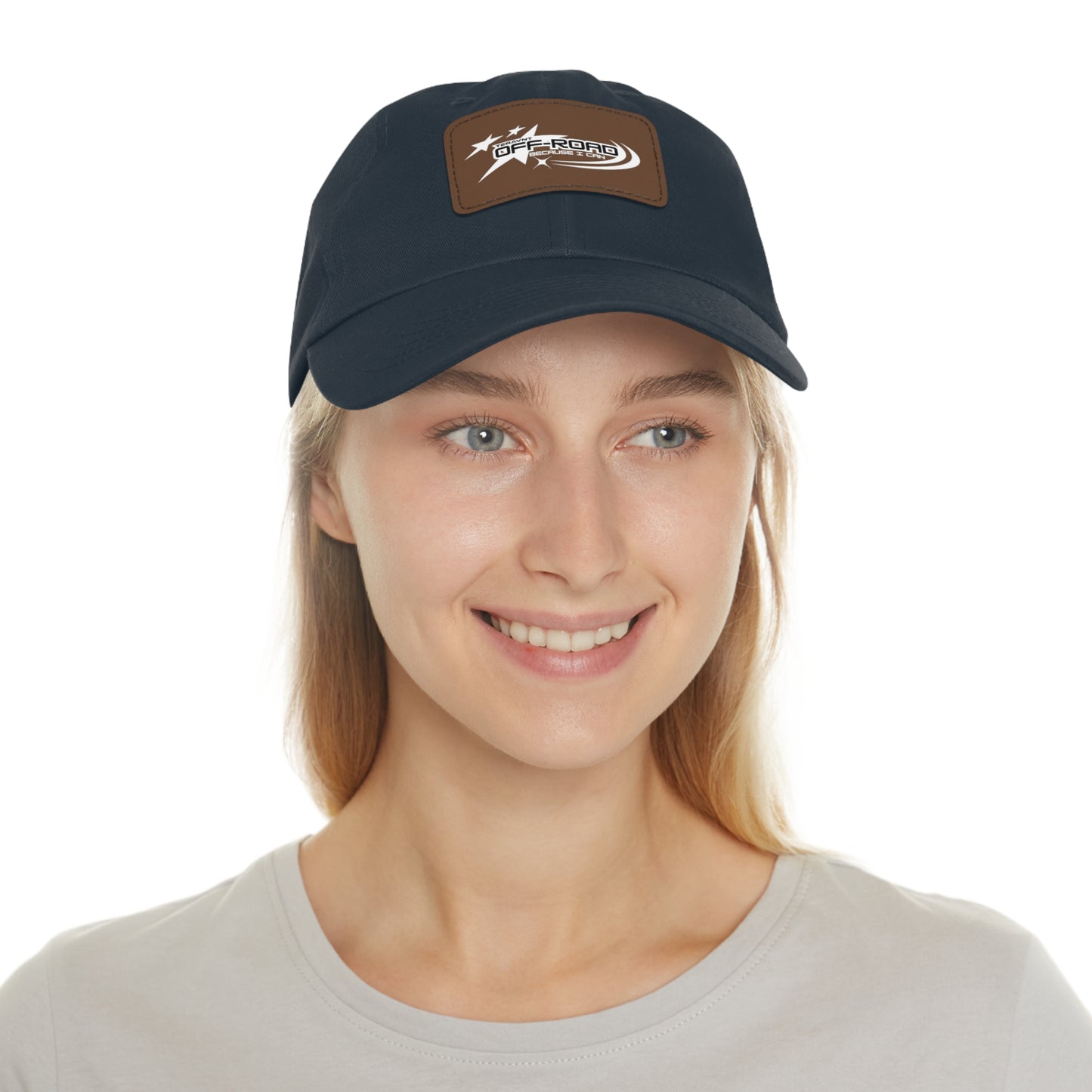 Off-Road Hat with Leather Patch by Teravnt