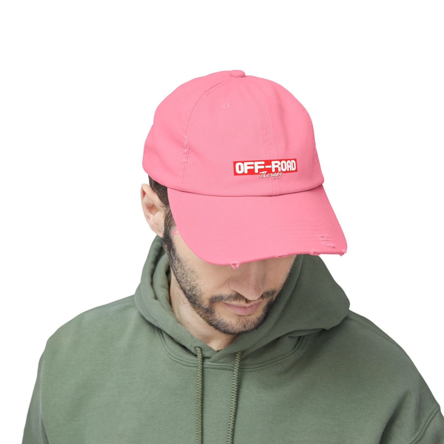 Unisex Distressed Cap - OFF-ROAD Therapy