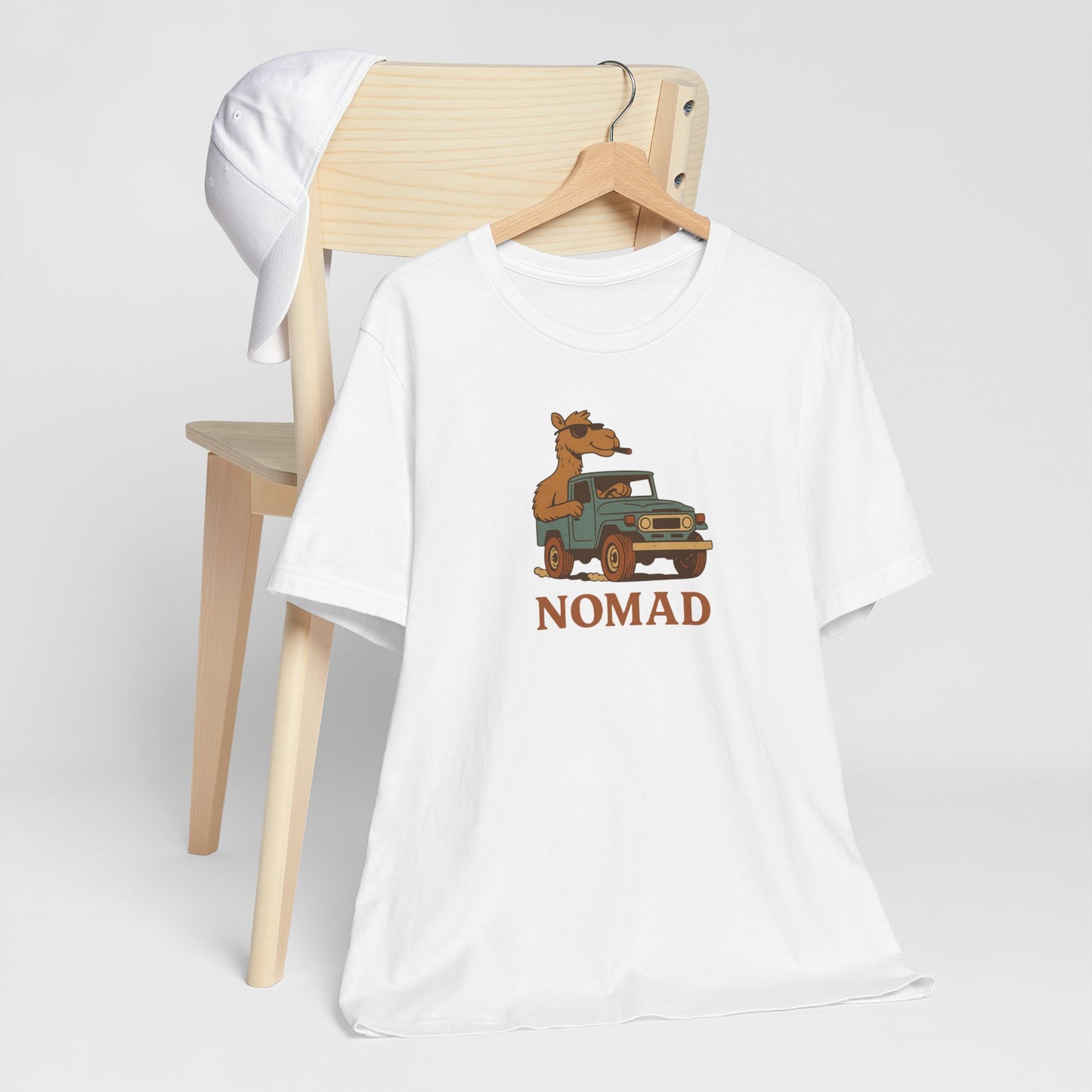 Nomad White T-Shirt by Teravnt
