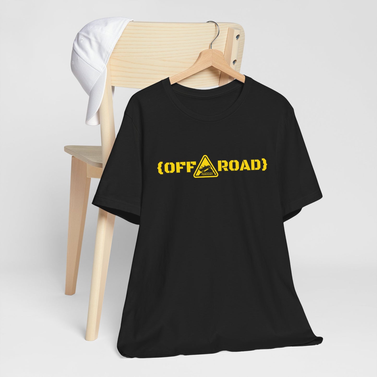 Parking. Black T-Shirt